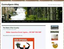 Tablet Screenshot of curmudgeon-alley.com